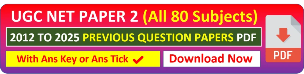 Ugc Net Paper 2 Questions Paper Pdf 2